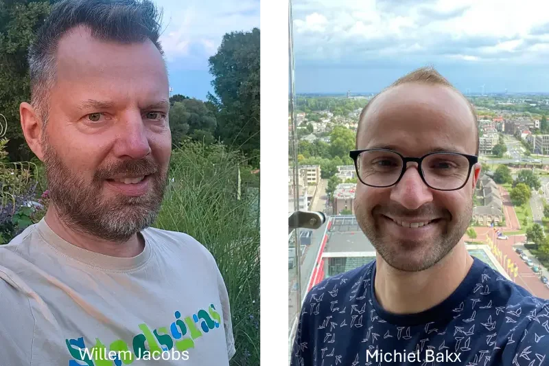 Wiilem en Michiel